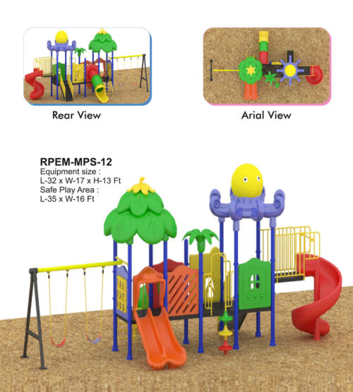multi play station, kids playground set, outdoor play system, modular play station, school play equipment